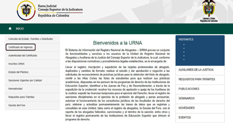 Conoce Cómo Obtener El Certificado De Vigencia Tarjeta Profesional De