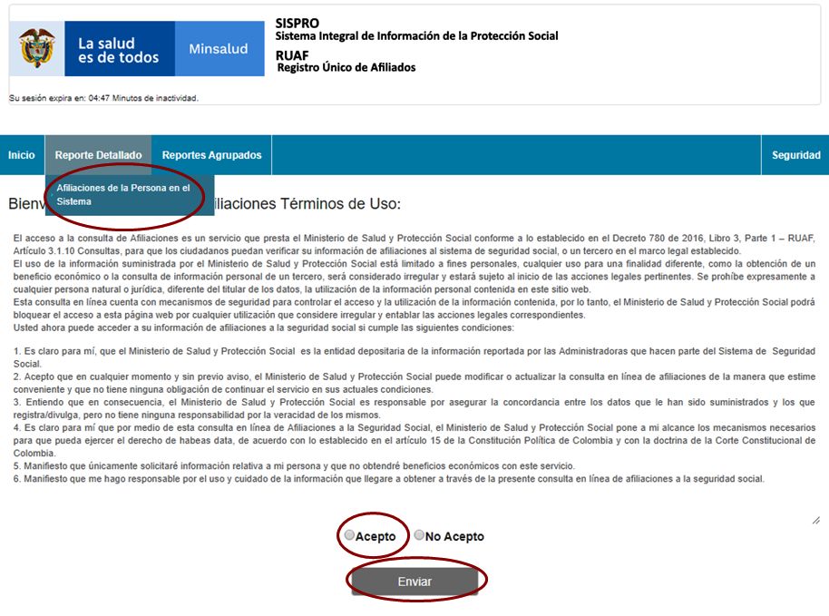 Consultar Tus Afiliaciones Cesantías Y Pensiones En RUAF-SISPRO