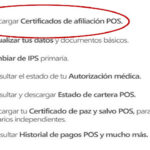 Cómo obtener el certificado de afiliación S.O.S.